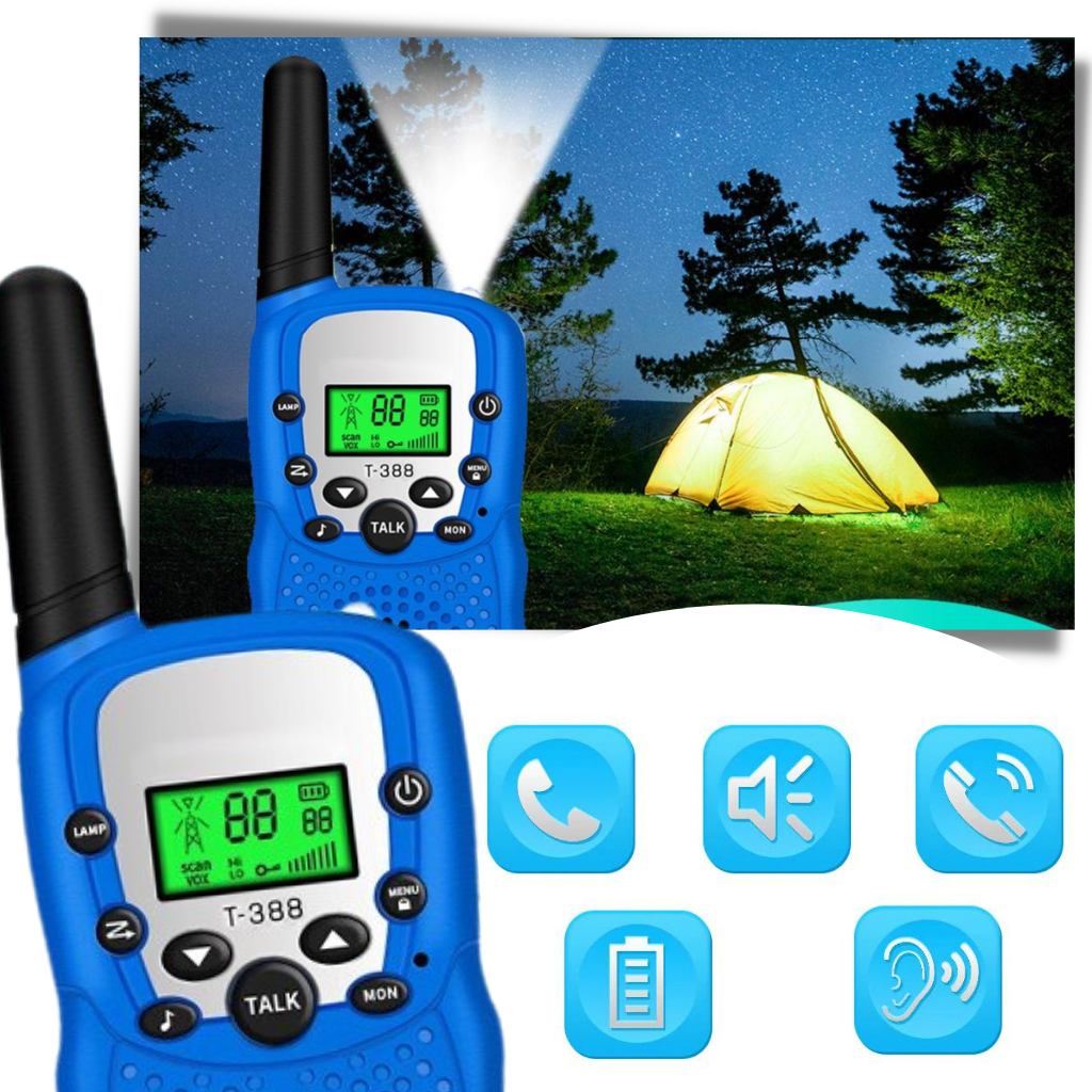 Walkie talkies for children (2 pieces)