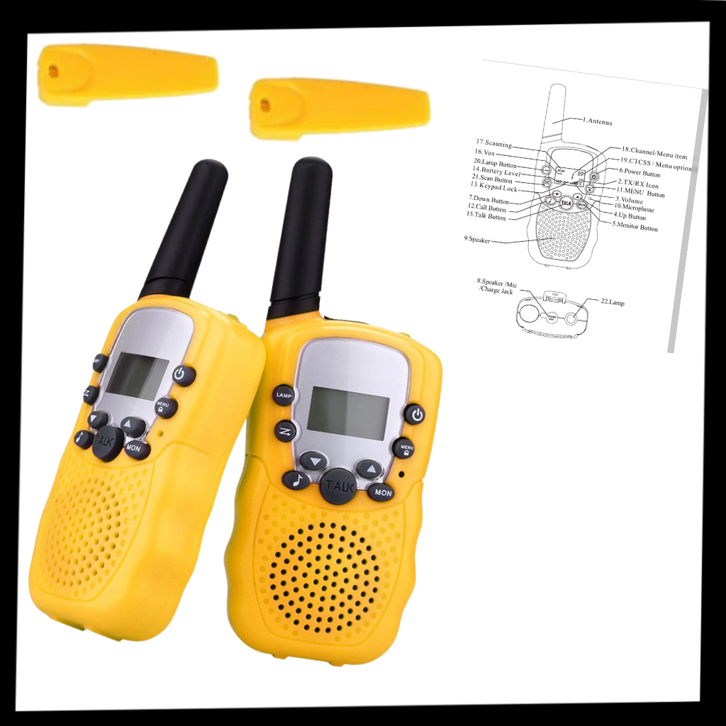Walkie talkies for children (2 pieces)