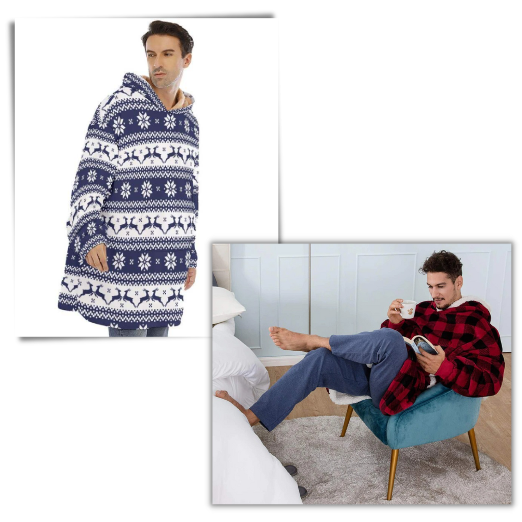 Giant blanket hoodie