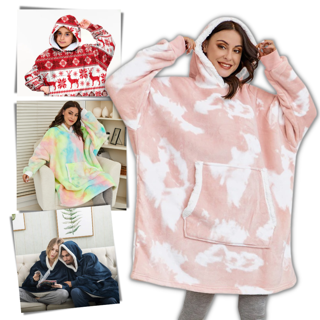 Giant blanket hoodie