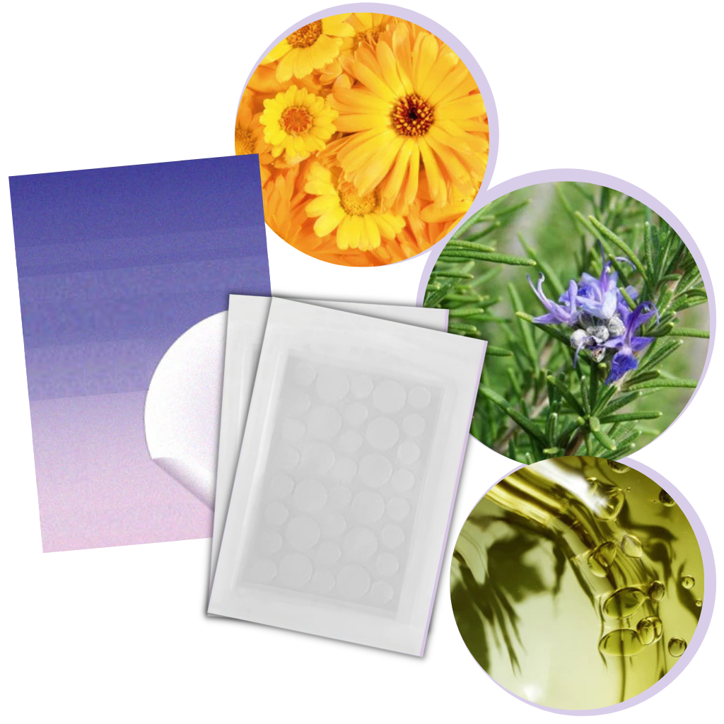 36er-Pack unsichtbare Aknepflaster - Odeut