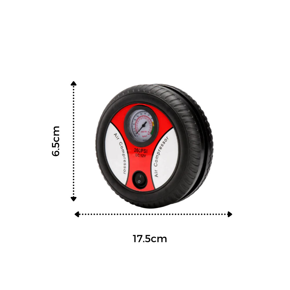 Tragbarer Luftkompressor für Autoreifen - Ozerty