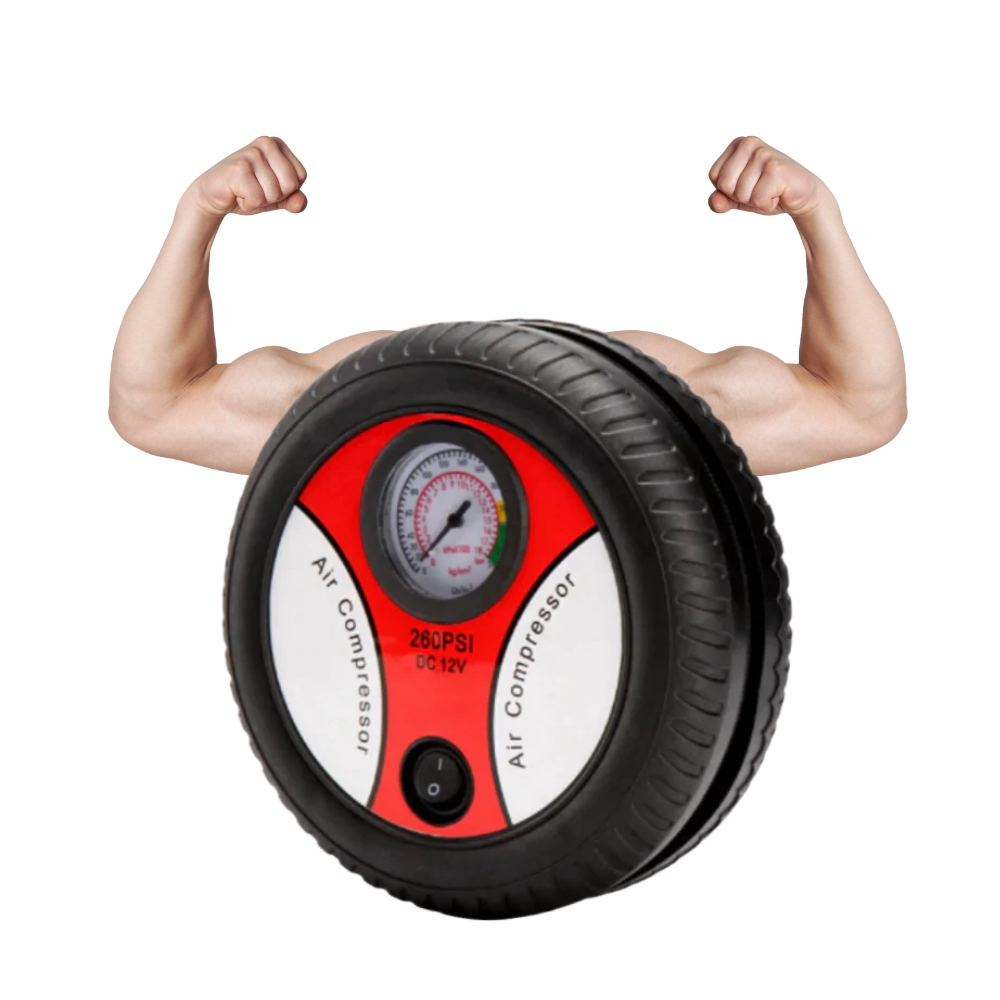 Tragbarer Luftkompressor für Autoreifen - Ozerty
