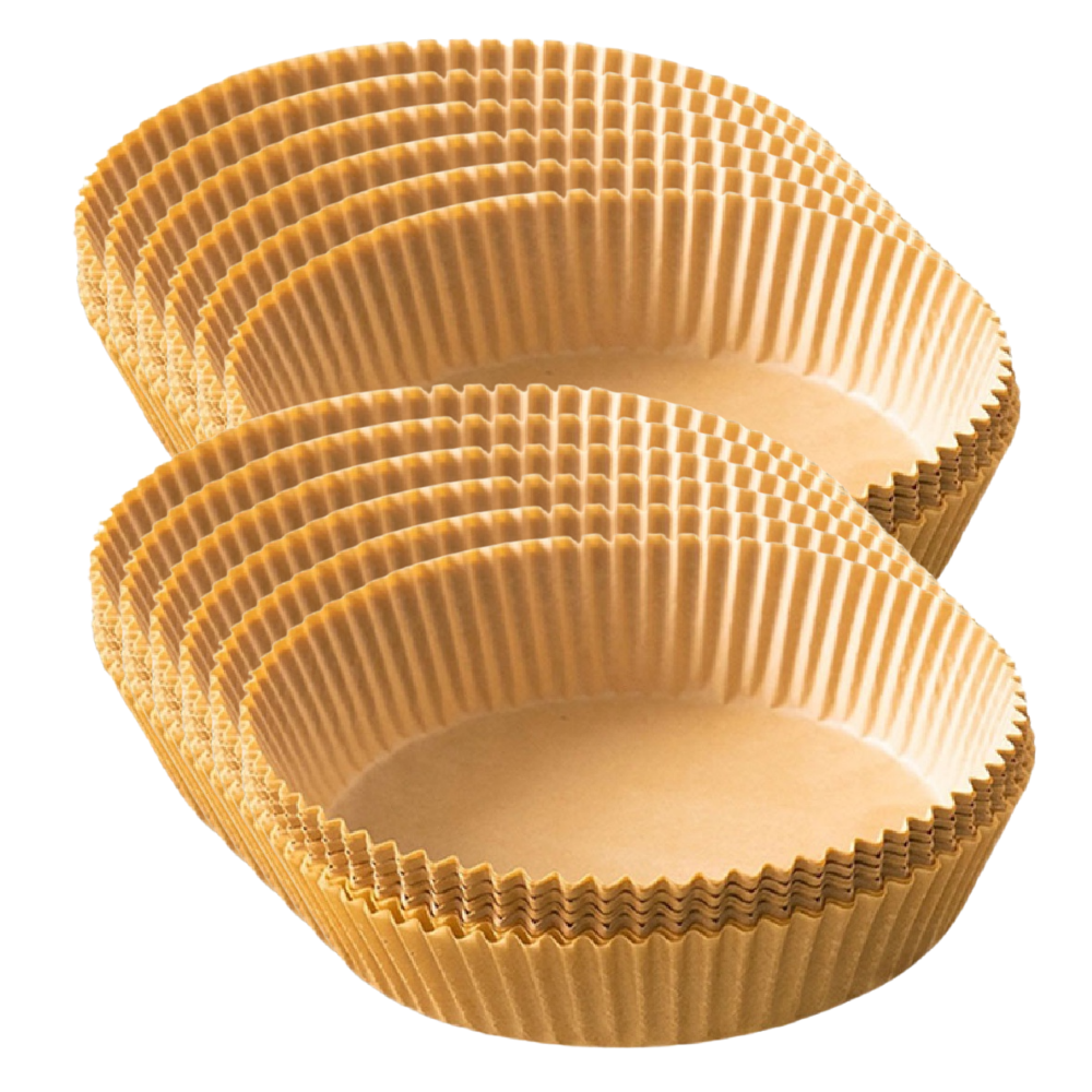 Packung Einweg-Papiereinlagen für Luftfritteusen - Ozerty