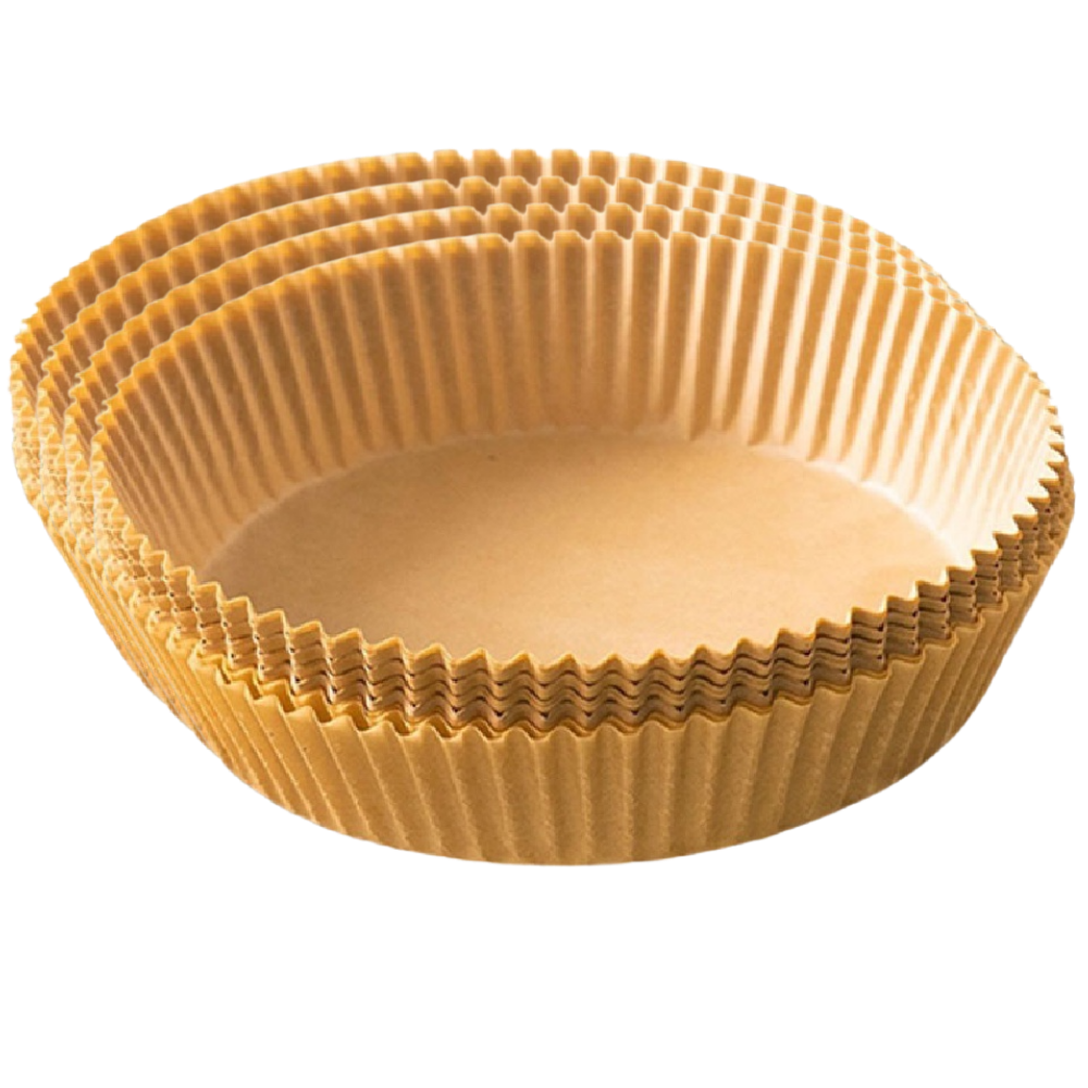 Packung Einweg-Papiereinlagen für Luftfritteusen - Ozerty