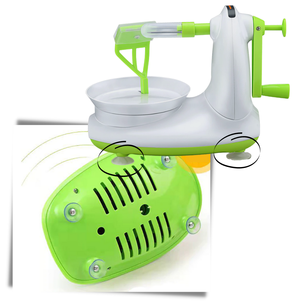 Handgekurbelter Obstschäler - Odeut