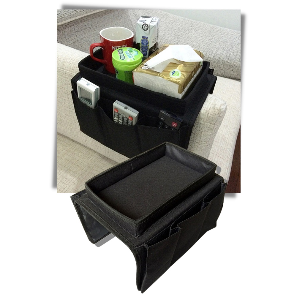 Hängende Aufbewahrungstasche für Sofalehne - Ozerty