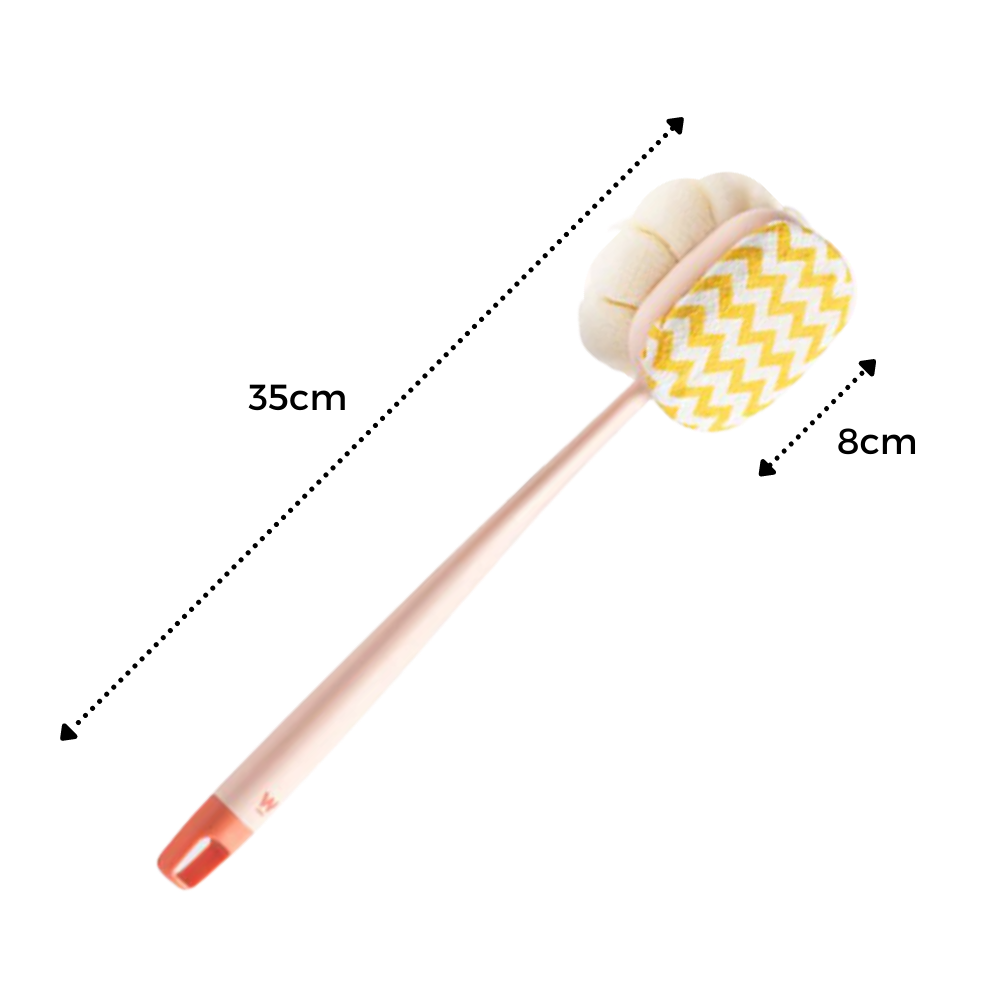 Peeling-Badbürste mit Körperpeeling - Ozerty