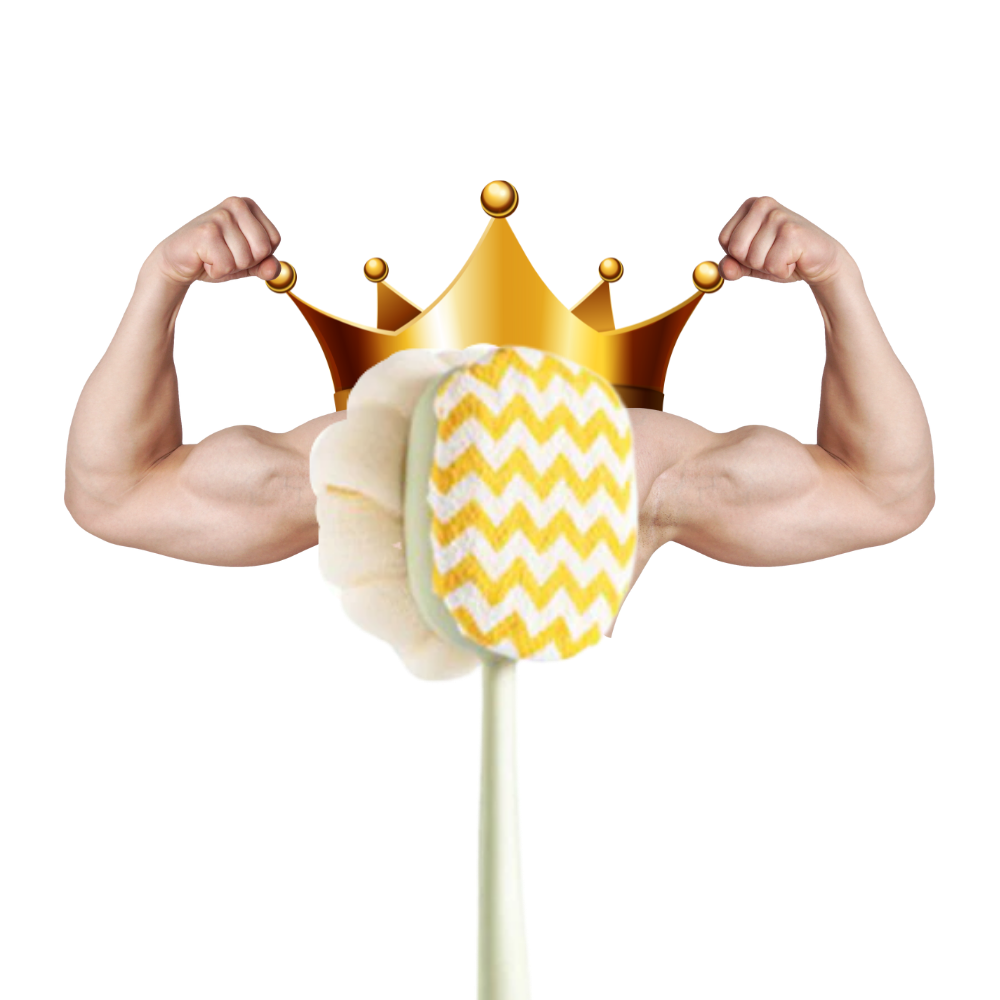 Peeling-Badbürste mit Körperpeeling - Ozerty