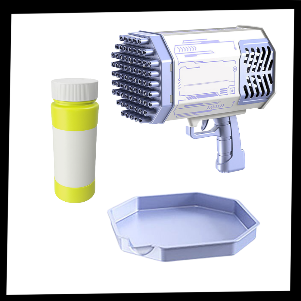 69-Loch Bazooka Seifenblasengebläse - Ozerty