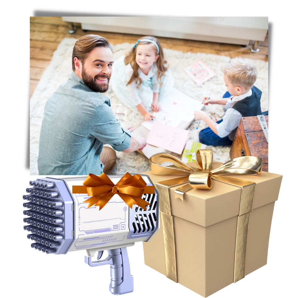 69-Loch Bazooka Seifenblasengebläse - Ozerty