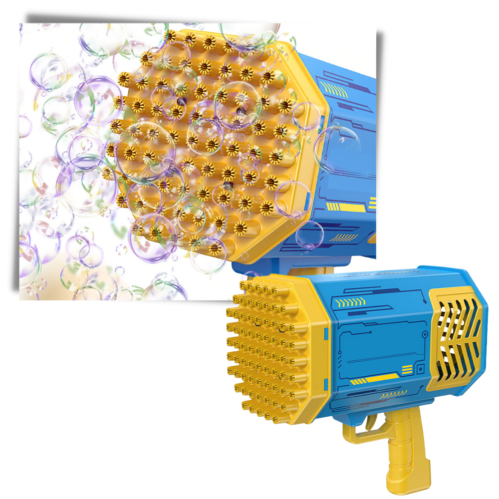 69-Loch Bazooka Seifenblasengebläse - Ozerty