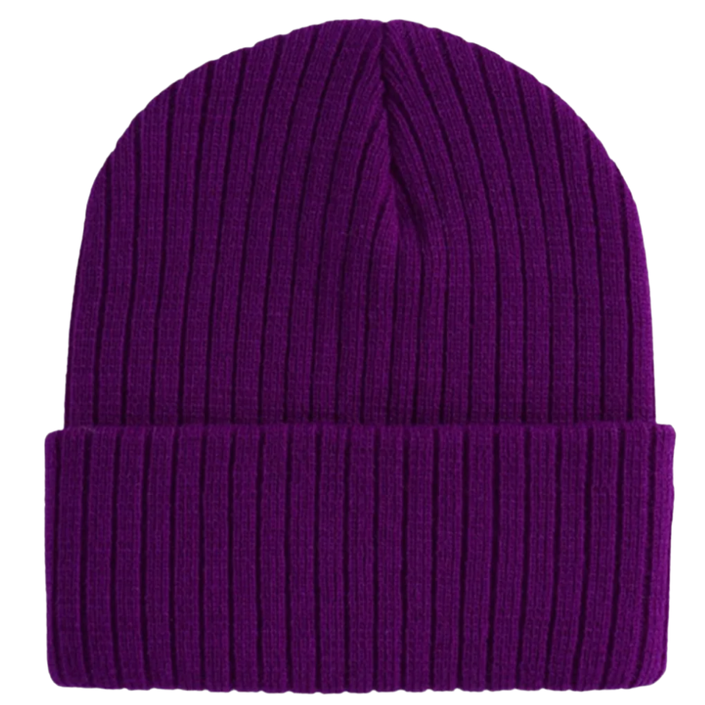 Classic ribbed knit hat