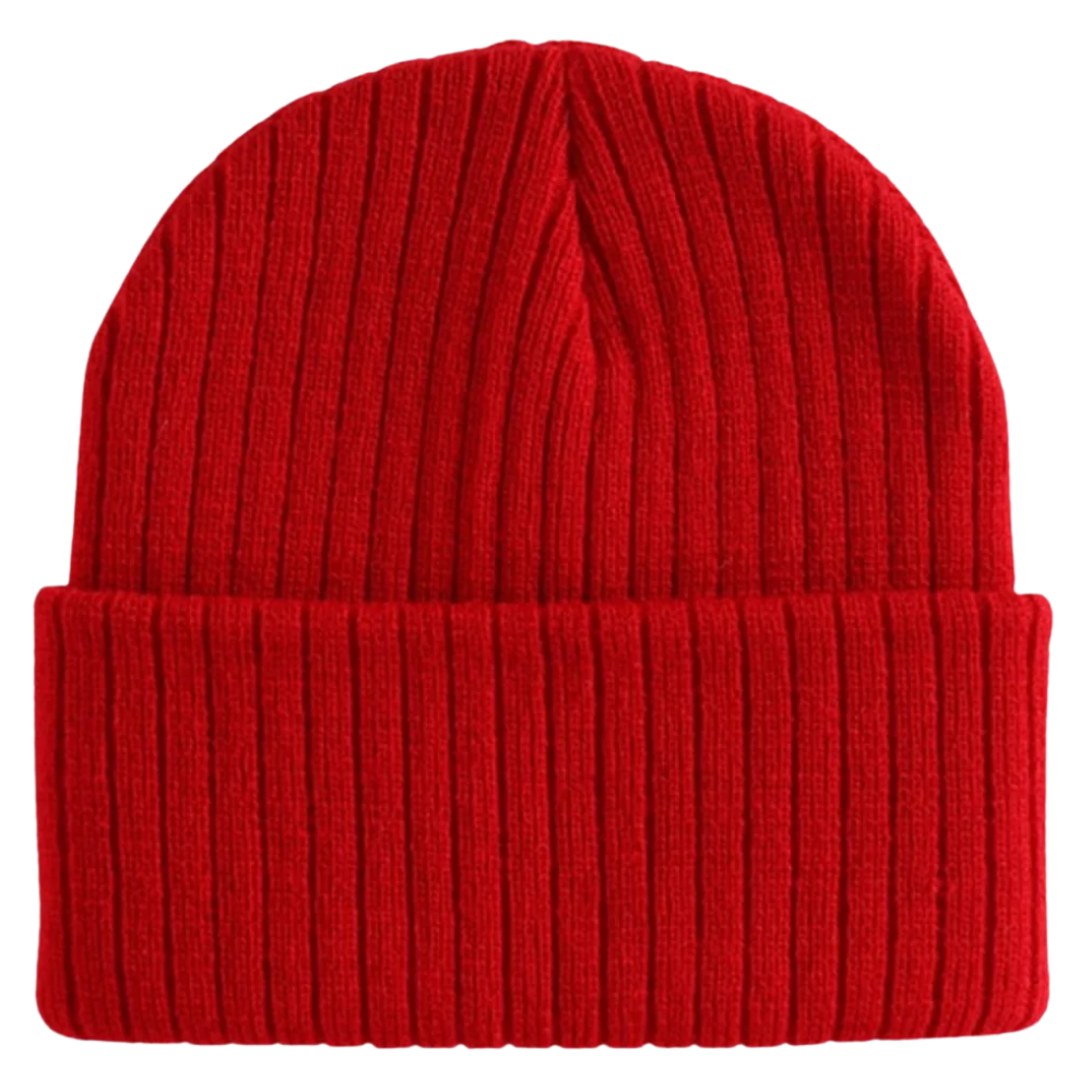 Classic ribbed knit hat