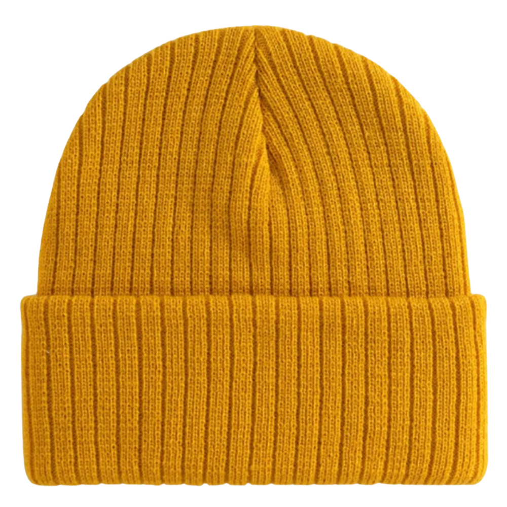 Classic ribbed knit hat
