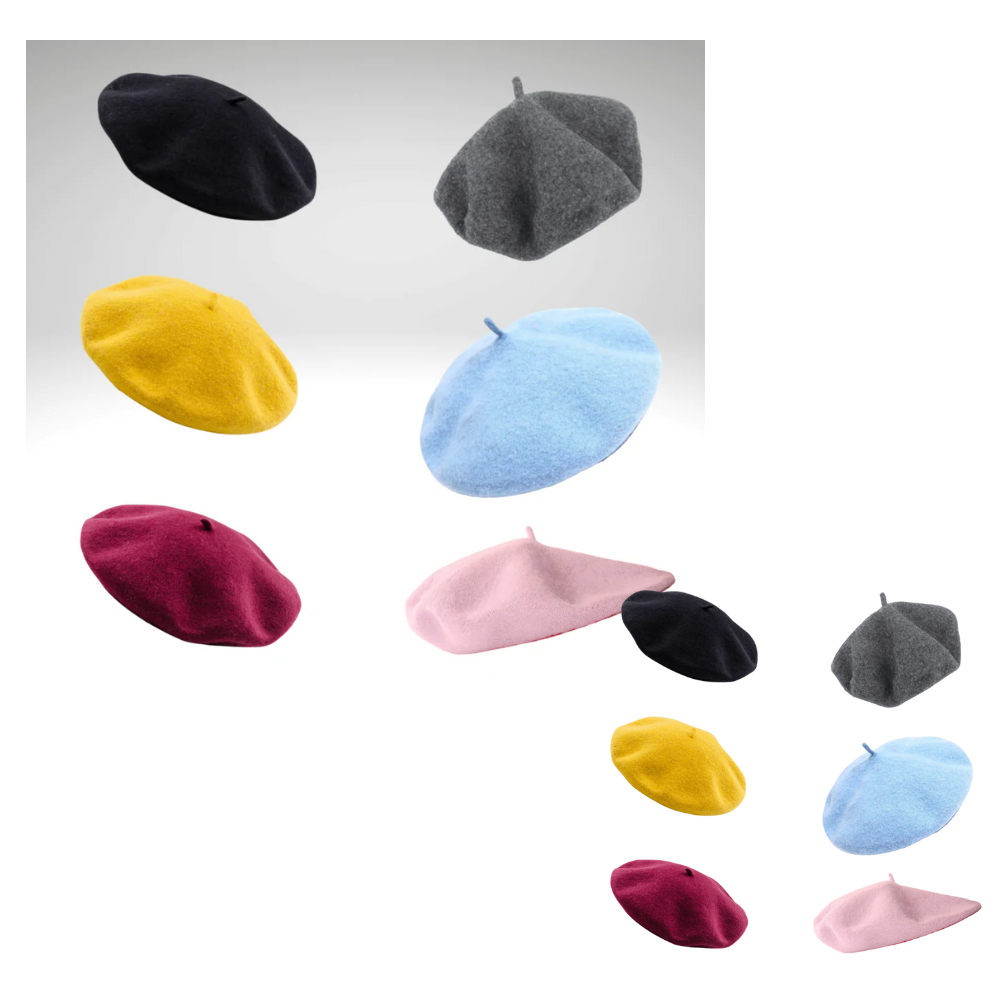 Klassische Wollmütze für Frauen - Ozerty