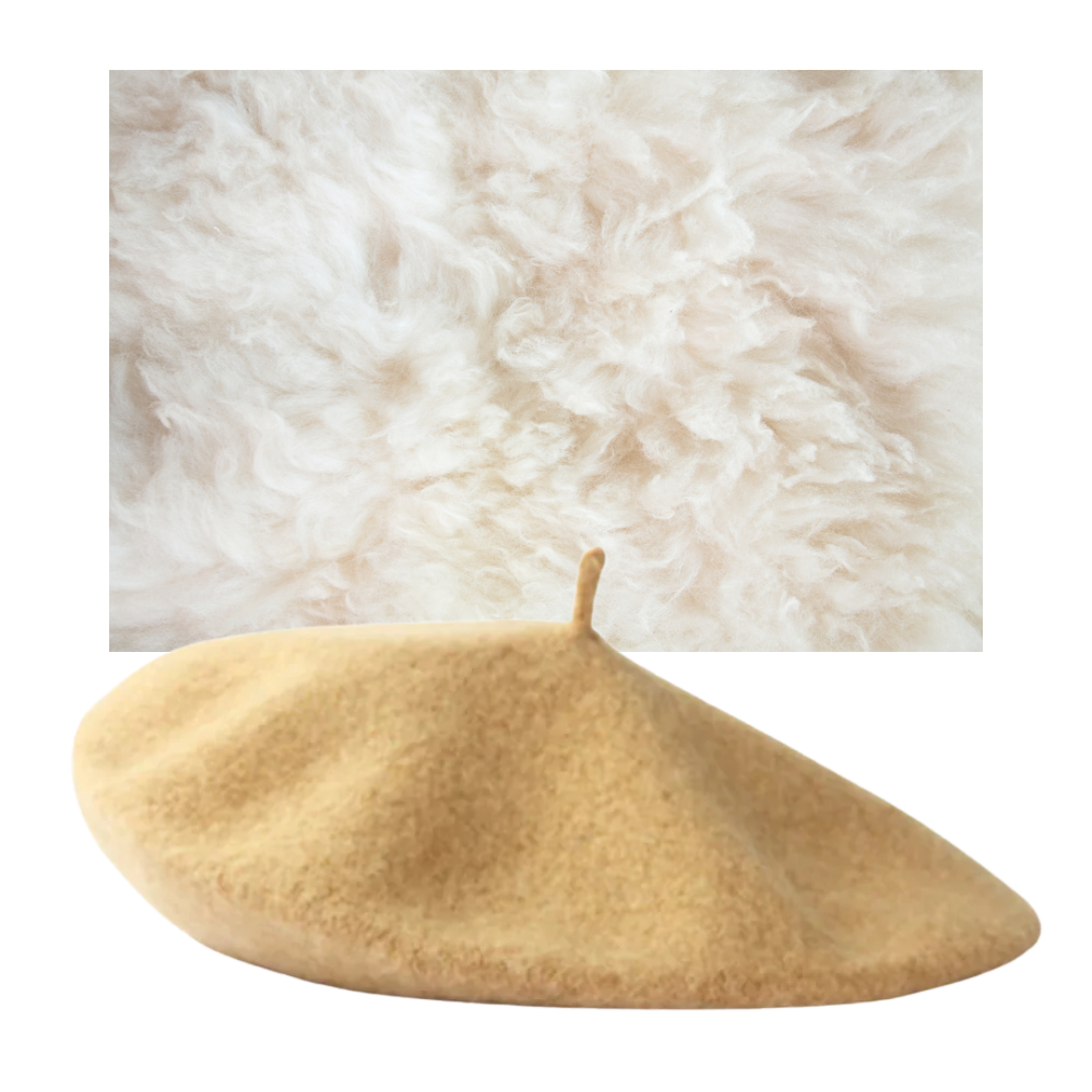 Klassische Wollmütze für Frauen - Ozerty