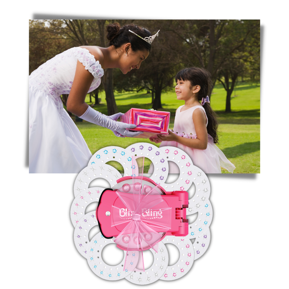 Diamant-Heftset für Haare & Kleidung - Ozerty