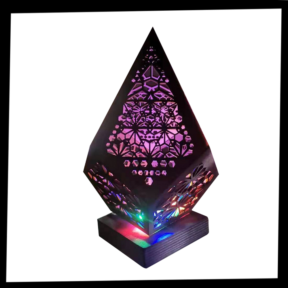 LED-Stehleuchte im böhmischen Stil - Ozerty