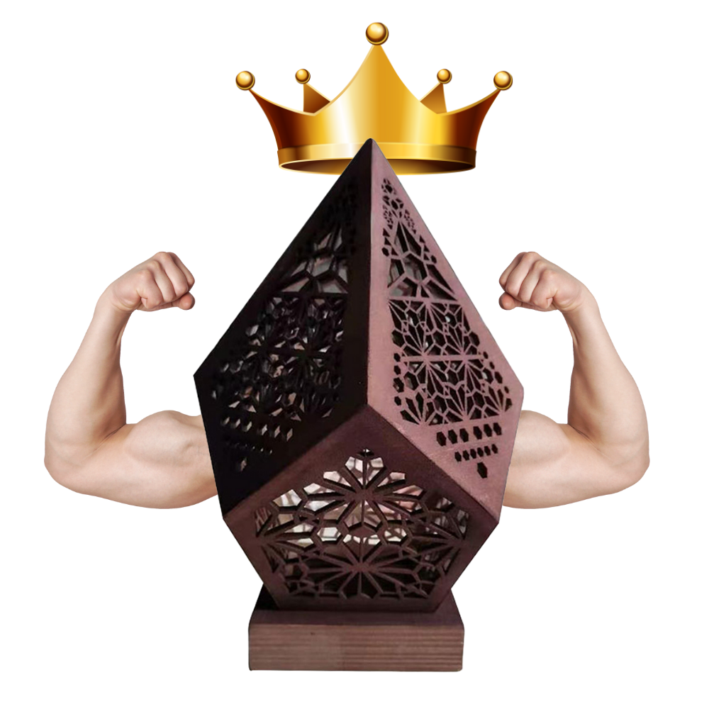 LED-Stehleuchte im böhmischen Stil - Ozerty