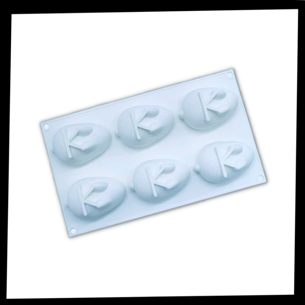 Mini-Häschen-Silikon-Kuchenform - Odeut