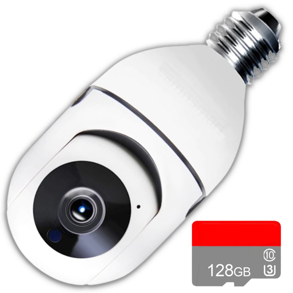Smart camera light bulb