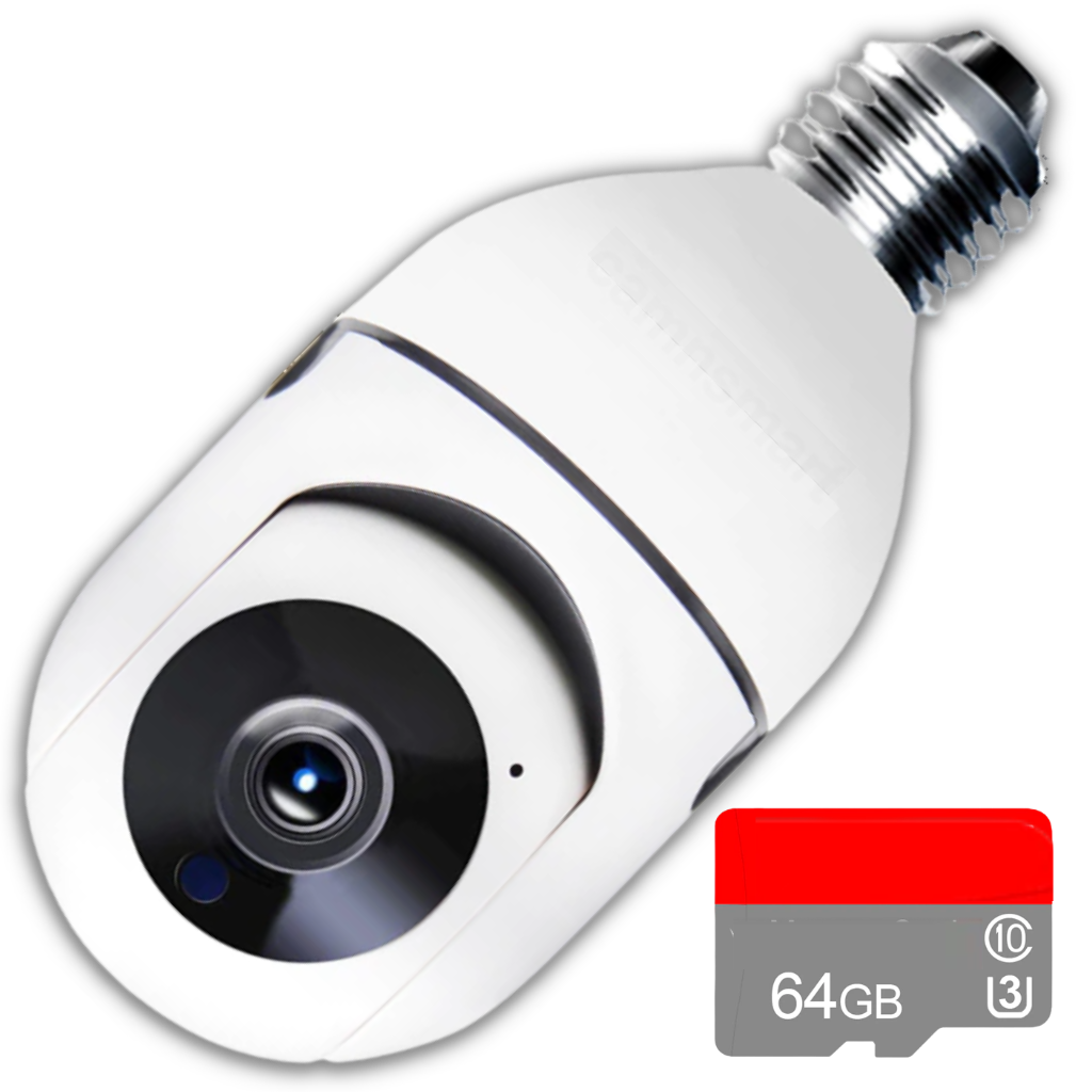 Smart camera light bulb