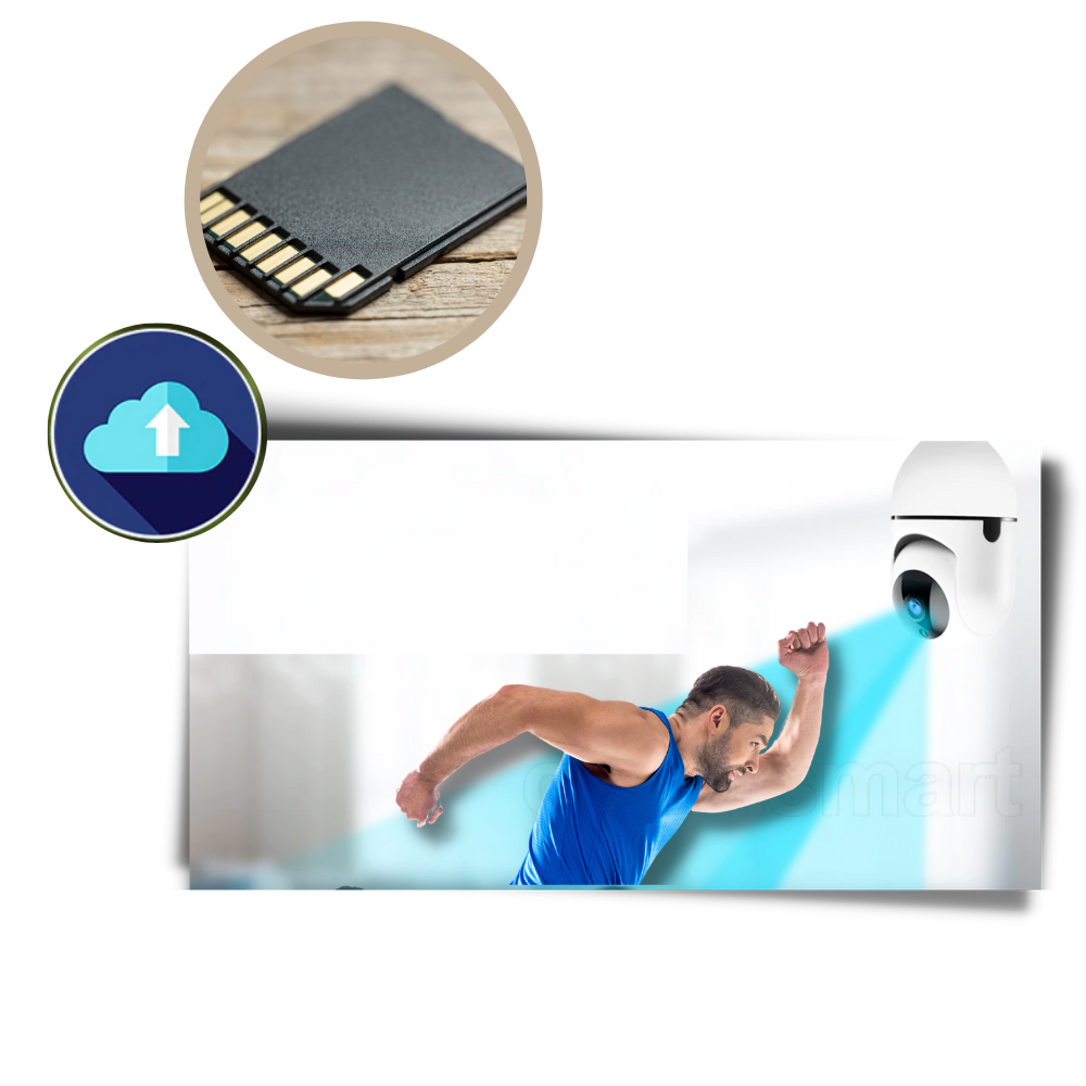 Smarte Kamera-Glühbirne - Odeut