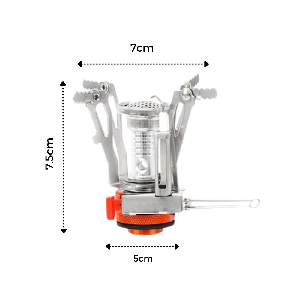 Tragbarer Mini-Gas-Campingkocher Brenner - Ozerty