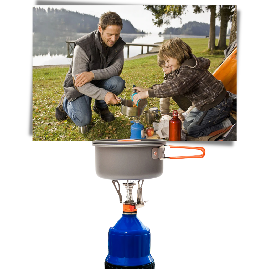Tragbarer Mini-Gas-Campingkocher Brenner - Ozerty