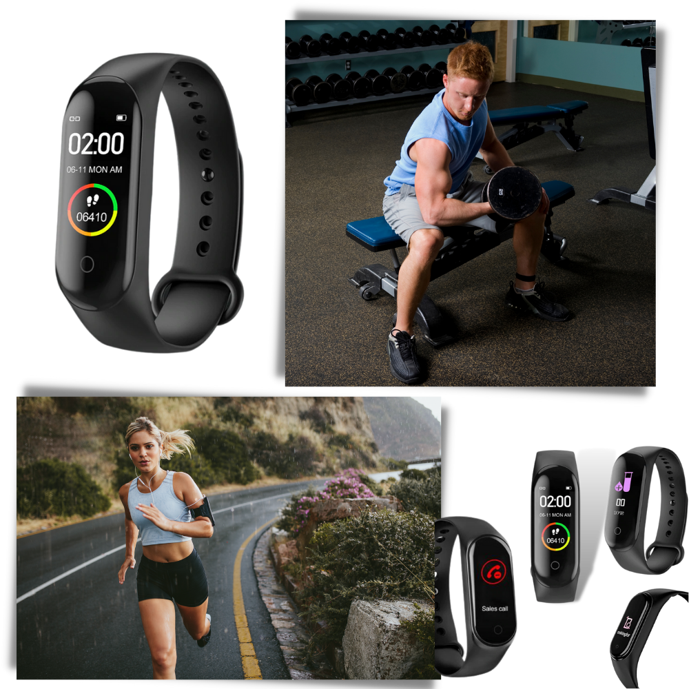 Fitness- und Schlaf-Tracking-Armband - Odeut