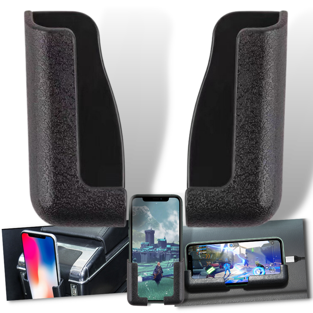 Zweiteilige selbstklebende Handyhalterung für Autos - Ozerty
