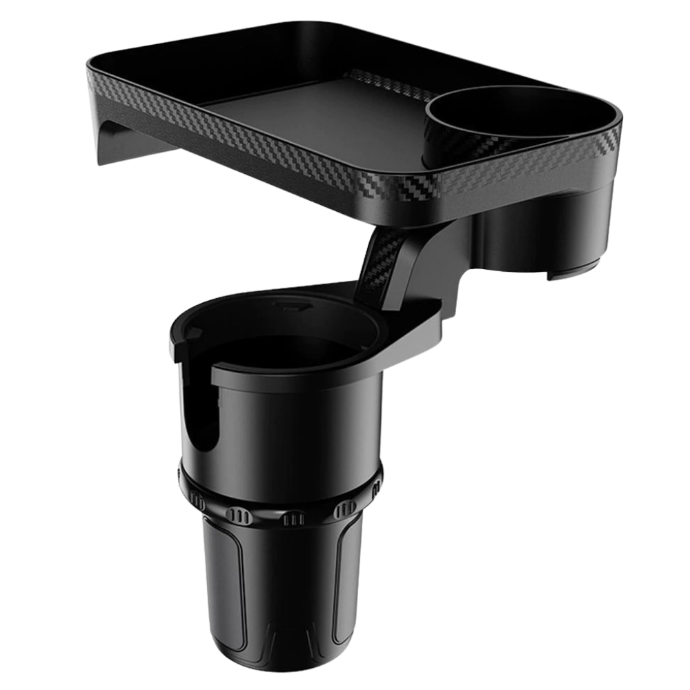 Becherhalter für das Auto und drehbare Ablage - Ozerty