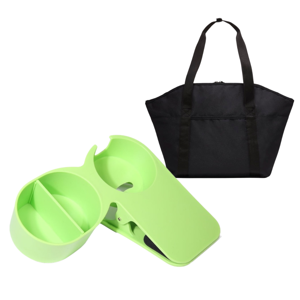 Doppelter Becherhalter zum Anstecken - Ozerty