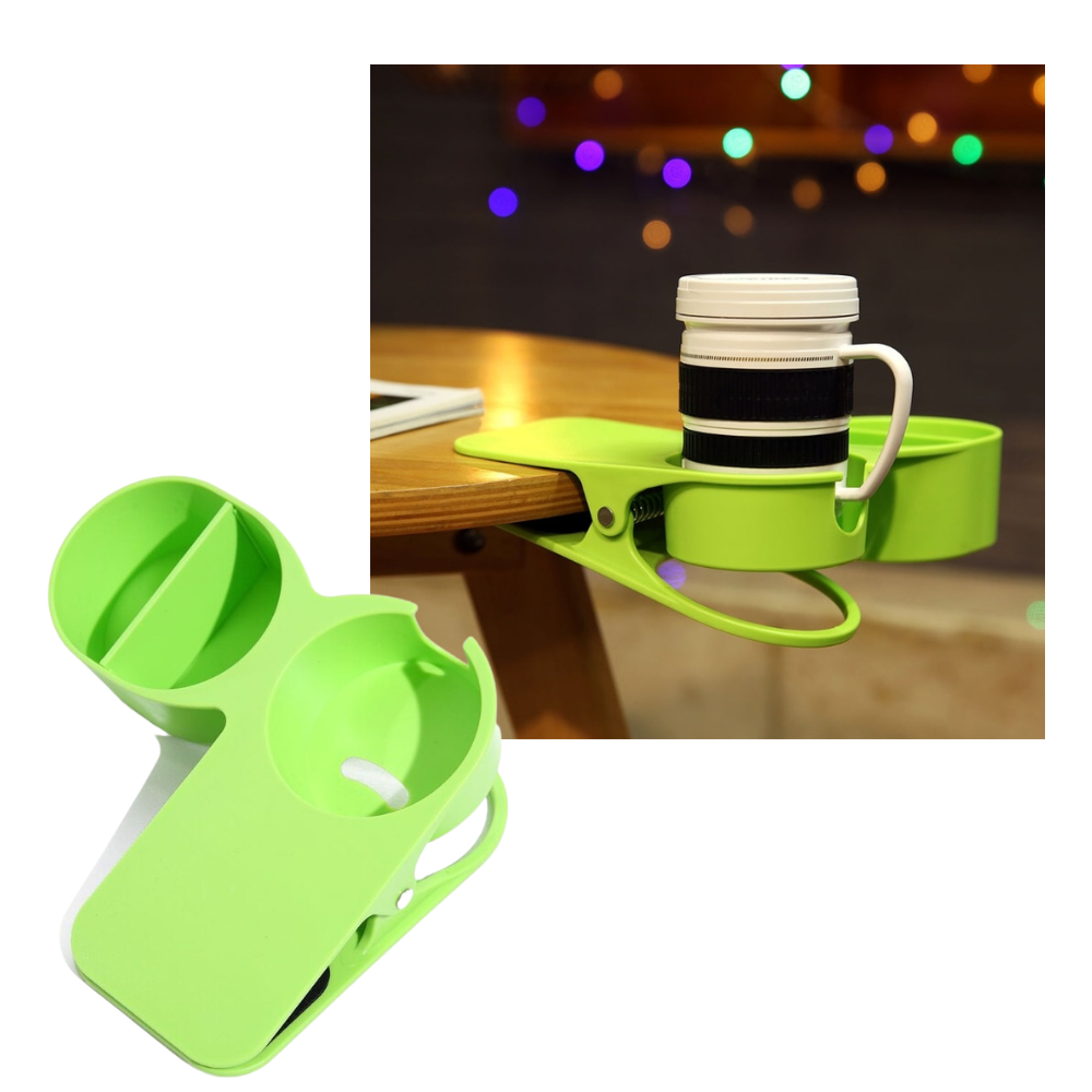 Doppelter Becherhalter zum Anstecken - Ozerty