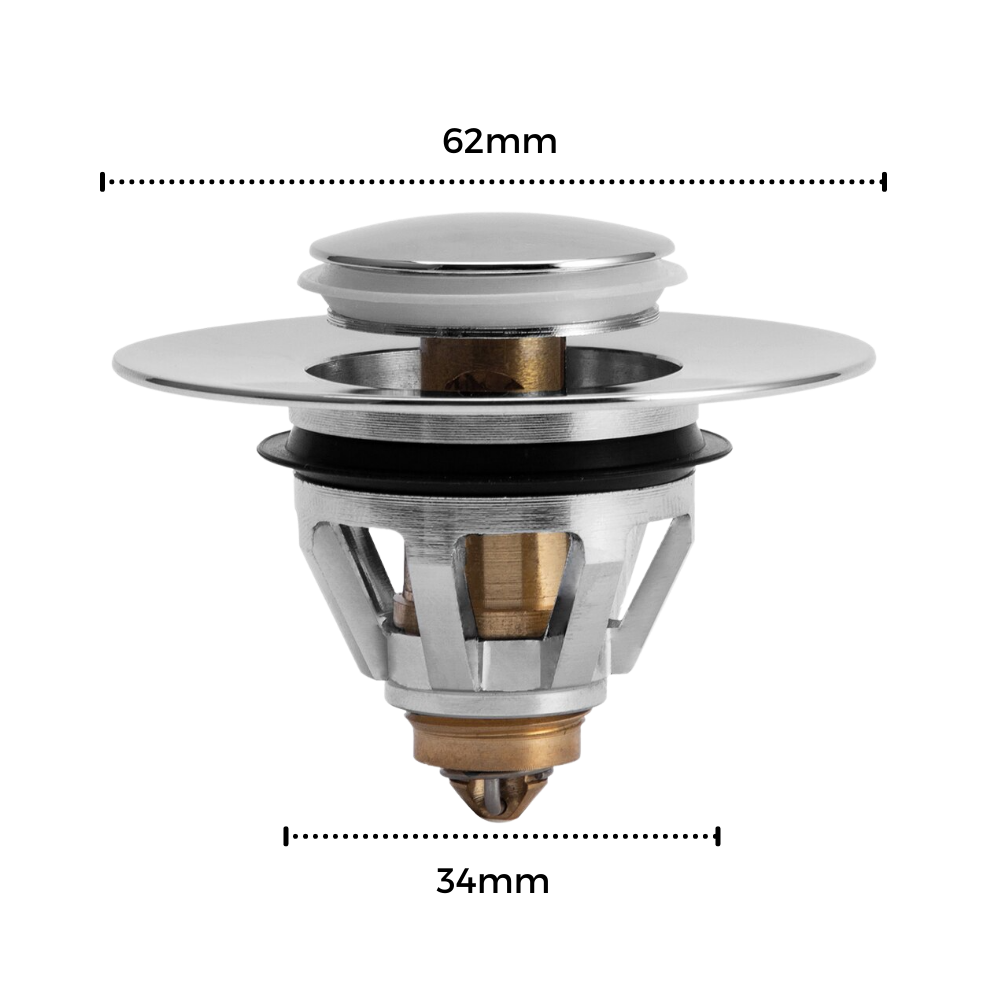 Aufklappbarer Ablassfilter und Stopfen - Ozerty