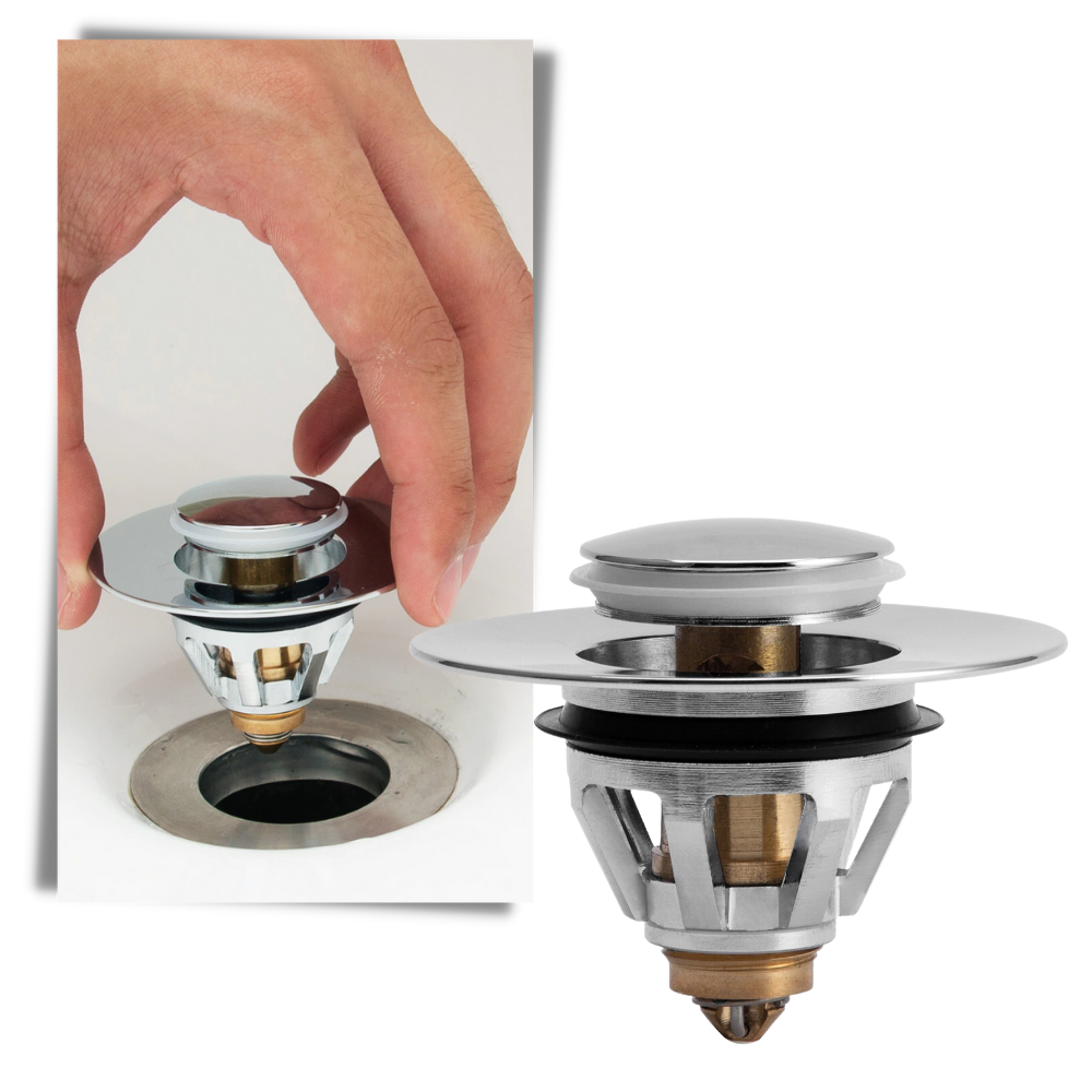 Aufklappbarer Ablassfilter und Stopfen - Ozerty