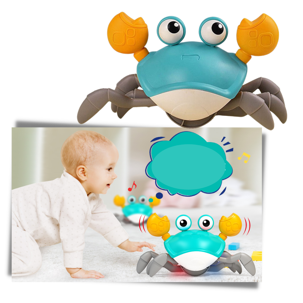 Krabbenspielzeug mit Bewegungssensor - Ozerty