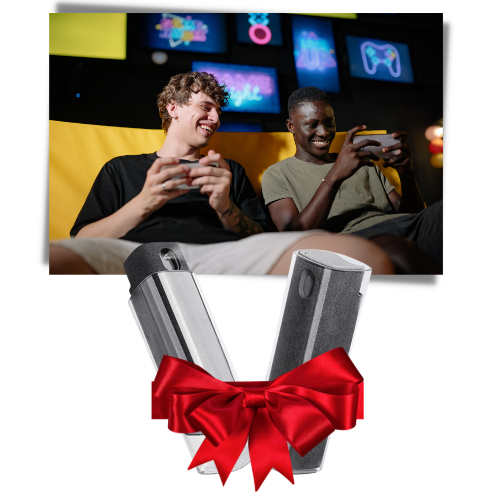 2 in 1 Telefon-Bildschirmreiniger - Ozerty