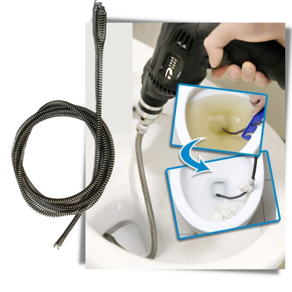 Elektrische Bohrmaschine Abflussreiniger - Ozerty