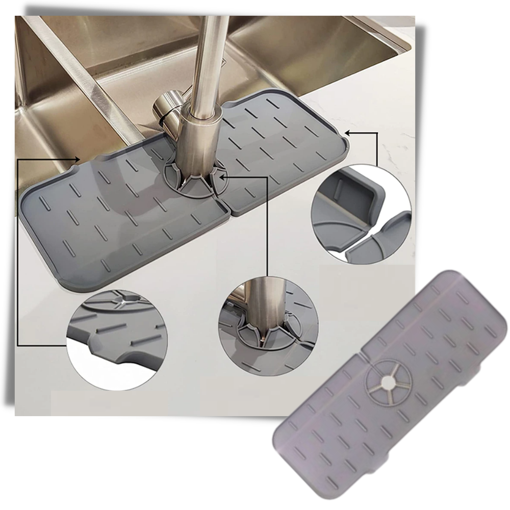 Küche Spritzschutz Wasserhahn Silikonmatte - Ozerty