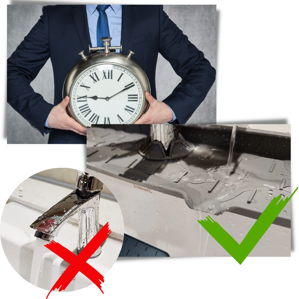 Küche Spritzschutz Wasserhahn Silikonmatte - Ozerty