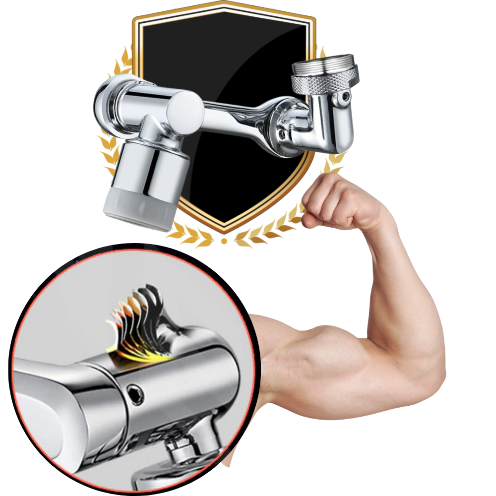 Spritzschutz für drehbare Wasserhahnverlängerung - Ozerty