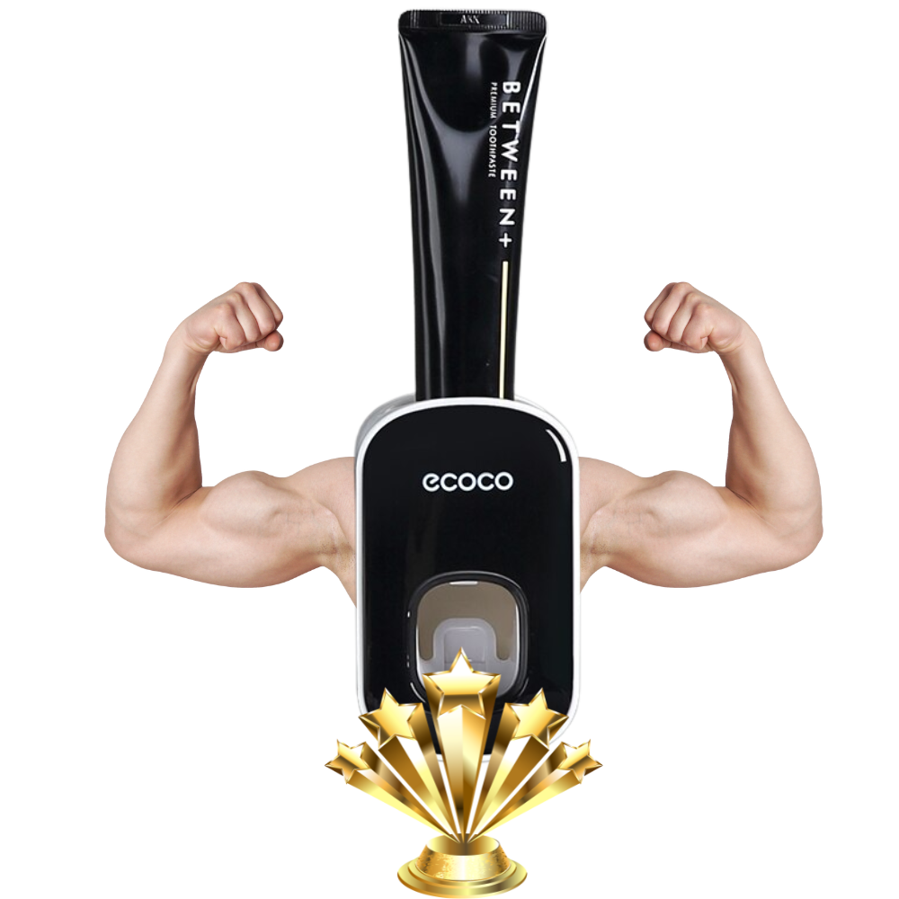 Wandmontierter Zahnpasta-Spender - Ozerty