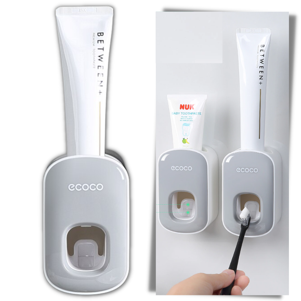 Wandmontierter Zahnpasta-Spender - Ozerty