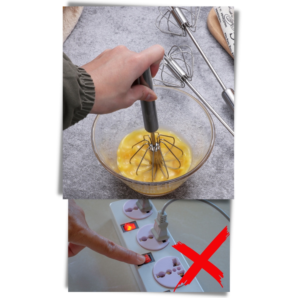 Halbautomatischer Schneebesen - Odeut