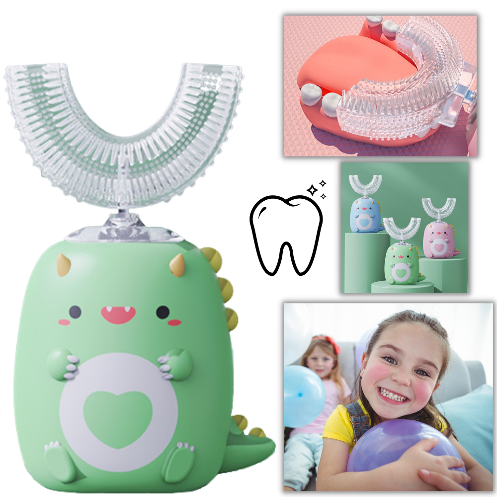 Electric U-shaped toothbrush for children