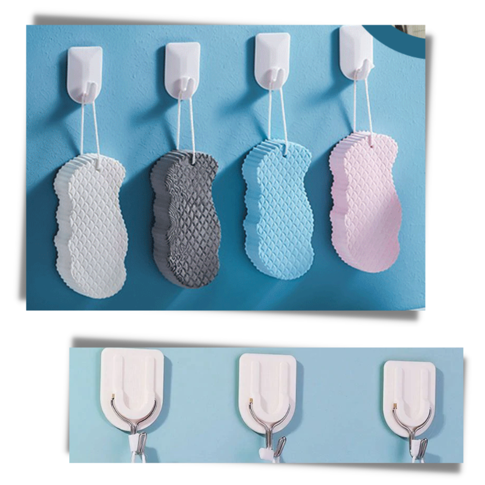 Weicher Peeling-Körperschwamm - Ozerty