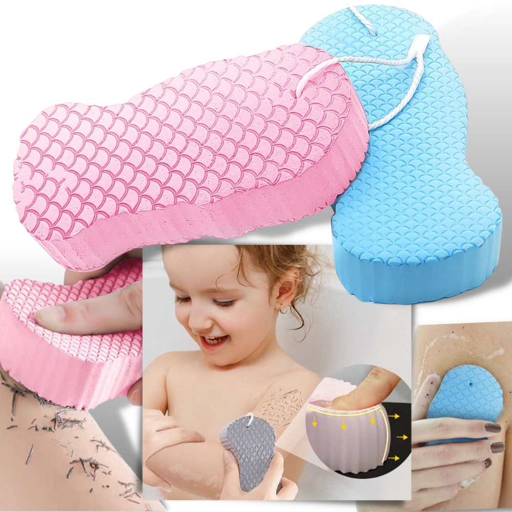 Weicher Peeling-Körperschwamm - Ozerty