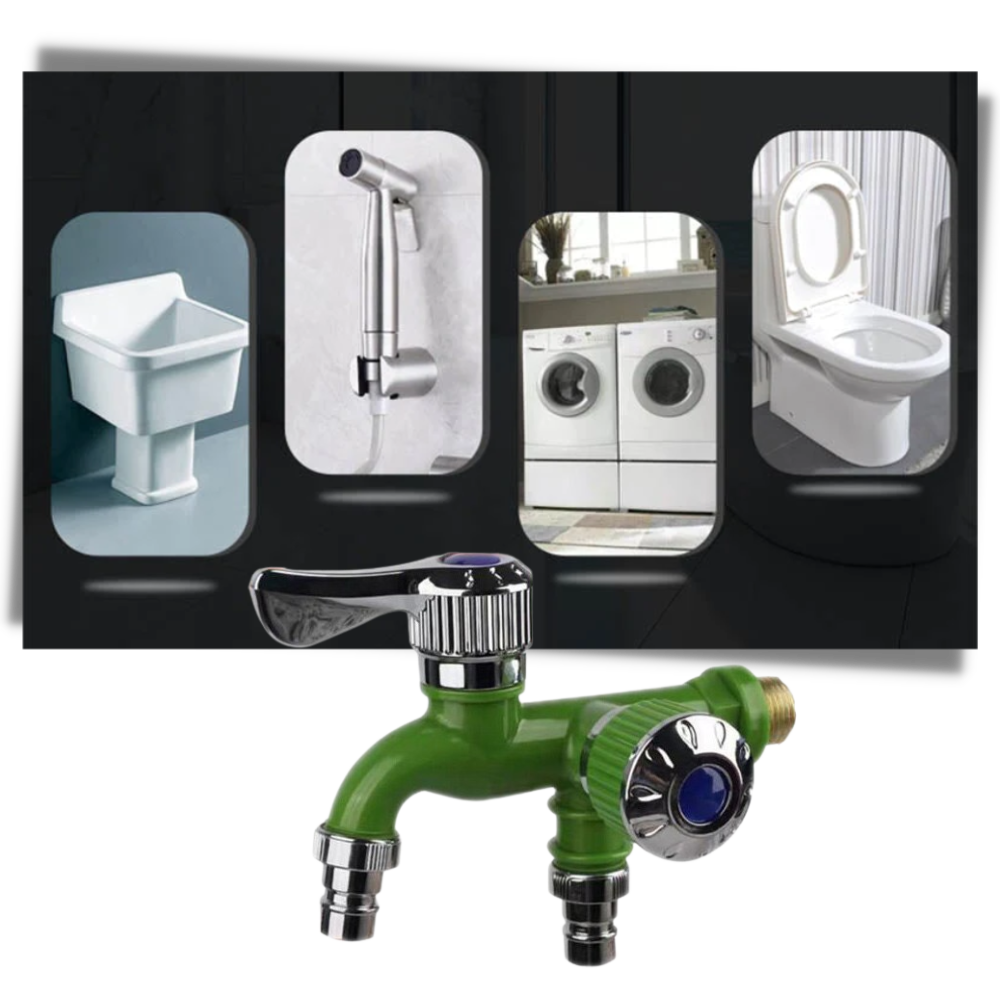 Zweikopf-Wasserhahn - Ozerty